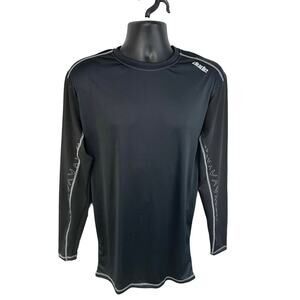 Dude Authentic Disk Golf Apparel Sun Shirt Athletic Longsleeve Black Size 2XL US